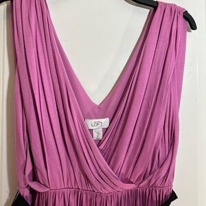 LOFT Women's Pink Dress